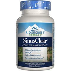 [Date 8/2025] Viên uống hỗ trợ viêm xoang, nghẹt mũi Sinus Clear Ridgecrest Herbal