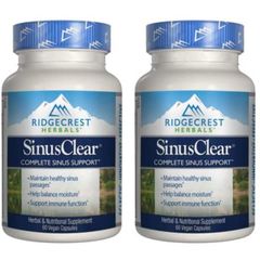[Date 8/2025] Viên uống hỗ trợ viêm xoang, nghẹt mũi Sinus Clear Ridgecrest Herbal