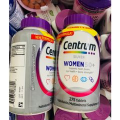 [Date 2024] Vitamin me Tổng Hợp Centrum Silver nam nữ Men và women 50+