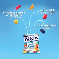 Gói Kẹo Dẻo Welch’s Trái Cây 22,7g Tổng Hợp Dành Cho Bé - Hàng Mỹ