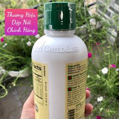 [Date 1/2025] Canxi hữu cơ d3 cho bé kèm kẽm CHILDLIFE Mỹ calcium 473ml