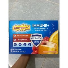 [Date 5/2026] Bột sủi vitamin C tăng đề kháng Emergen C - 30gói Immun