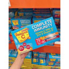 [Date 5/2026] Bột sủi vitamin C tăng đề kháng Emergen C - 30gói Immun