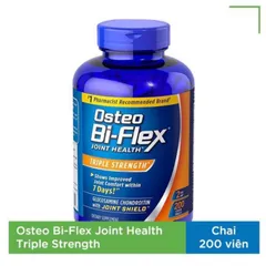 [Date 5/2026] Viên bổ khớp Osteo Bi-Flex Triple Strength Glucosamine Chondroitin 200 viên