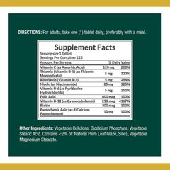 Viên uống tổng hợp Vitamin B Complex với Axit Folic và Vitamin C - Hỗ trợ sức khỏe tim mạch và miễn dịch tự nhiên