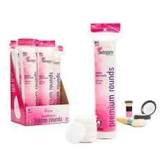 Bông tẩy trang cao cấp Swissper PREMIUM ROUND 100 miếng