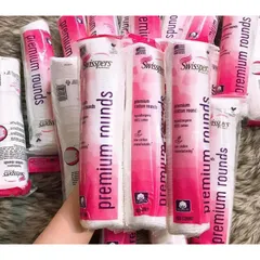 Bông tẩy trang cao cấp Swissper PREMIUM ROUND 100 miếng