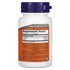 Viên uống giảm stress Now L-Theanine 200mg - Bổ não, thư giãn tinh thần, giảm lo âu, không gây buồn ngủ, 60 viên
