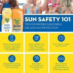 Xịt chống nắng trẻ em Banana Boat Kids Max protect & play cho bé  SPF 50-100