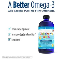 DHA cho trẻ từ 1 - 6 tuổi Children's DHA 530mg Omega 3 Nordic Naturals