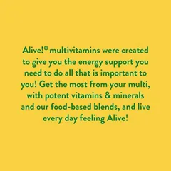 Kẹo nhai Bổ Sung Vitamin Tổng Hợp cho BÉ YÊU - ALIVE ! Multivitamin 120v