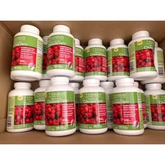 Viên uống Trunature Cranberry 650mg hỗ trợ viêm đường tiết niệu - 140 viên nâng cao sức khỏe và miễn dịch người lớn