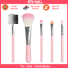 Bộ 5 món cọ trang điểm mặt chuyên nghiệp kích thước tiêu chuẩn ( 5 món )