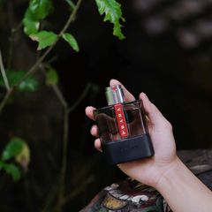 Nước Hoa Nam Prada Luna Rossa Carbon EDT 100ml - Hương Ambroxan Quyến Rũ, Phong Cách Lịch Lãm, Duy Trì 12 Giờ