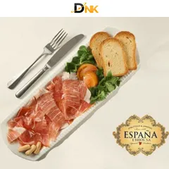 Đùi heo muối Espana Mini Jamon Curado Tây Ban Nha 1kg - Hương vị đặc trưng, set hoàn hảo gồm giá đỡ và dao cắt cho tiệc tùng.