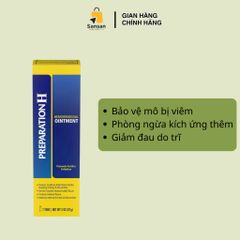 Kem bôi trĩ Preparation H Hemorrhoidal Ointment 57g - Giải pháp an toàn hiệu quả cho sức khỏe vùng da nhạy cảm, hàng Mỹ chính hãng.