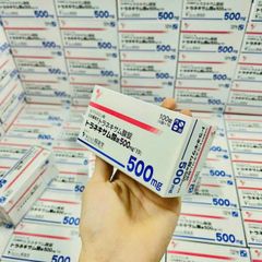 Viên uống trắng da giảm nám Transamin 500mg Nhật Bản - Chăm sóc da tự nhiên, làm sáng da và giảm nám hiệu quả - Hộp 100 viên
