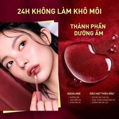 Son Nhung Lì 3CE Velvet Lip Tint Plush - Son Kem Mềm Mại, Bền Màu, Dưỡng Ẩm Cho Đôi Môi Quyến Rũ, Bảng Màu Trendy 2023