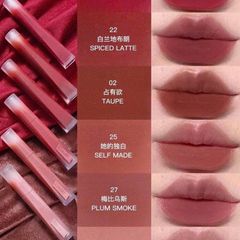 Son Nhung Lì 3CE Velvet Lip Tint Plush - Son Kem Mềm Mại, Bền Màu, Dưỡng Ẩm Cho Đôi Môi Quyến Rũ, Bảng Màu Trendy 2023