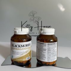 Viên uống giảm căng thẳng Blackmores Ashwagandha+ Vitamin B - Hỗ trợ năng lượng và sức khỏe tổng thể 120 viên