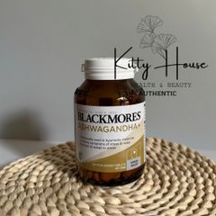 Viên uống giảm căng thẳng Blackmores Ashwagandha+ Vitamin B - Hỗ trợ năng lượng và sức khỏe tổng thể 120 viên