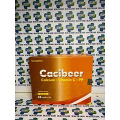 Cacibear - Canxi hàm lượng cao hỗ trợ chắc khỏe xương - 20 ống nhựa