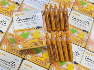 Tinh Chất Nghệ Nano Curcuma d'Or NatinFran 10 Ống - Hỗ Trợ Dạ Dày, Giải Độc Gan, Thực Phẩm Chức Năng Chất Lượng Cao