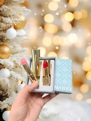 Set son Whoo Noel bản mới Son Dưỡng Màu Pink 3.3g + Son Mini Red Orange 1.3g