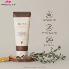 Sữa Rửa Mặt BYVIBES Wonder Bath PHA 5.5 - Tẩy Tế Bào Chết, Làm Sạch Sâu, Cung Cấp Độ Ẩm, 130ml - Chăm Sóc Da Mặt Hàn Quốc