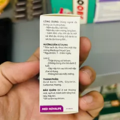 Gel Bôi Nấm Da Đầu MedioGel 20ml - Điều Trị Nấm Tóc & Gàu, Hỗ Trợ Giảm Vảy Nến, Dễ Dàng Sử Dụng, Mỹ Phẩm Chất Lượng