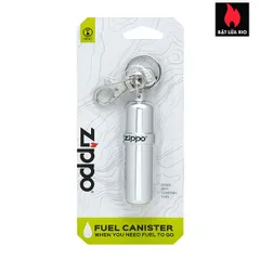 Móc Khóa Chuyên Dụng Zippo Chính Hãng - Phụ Kiện Thời Trang Nhôm Chịu Va Đập, Đựng Đá Dự Phòng, Thiết Kế An Toàn