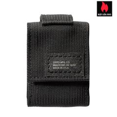 Túi Chiến Thuật Zippo Đen 48400 - Chất Liệu Tiêu Chuẩn Quân Sự Bảo Vệ Bật Lửa, Độ Bền Cao, Dễ Sử Dụng