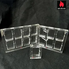 Khay Mica 8 Ô Trưng Bày và Bảo Quản Zippo - Thiết Kế Cao Cấp, Trong Suốt, Sang Trọng - Lựa Chọn Lý Tưởng Cho Người Sưu Tập Zippo