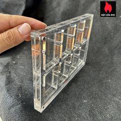 Khay Mica 10 Ô Trưng Bày Bật Lửa Zippo - Thiết Kế Sang Trọng, Chất Liệu Cao Cấp, Lý Tưởng Cho Người Sưu Tầm