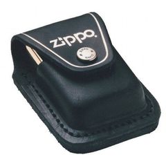 Bao Da Zippo Chuyên Dụng Màu Đen - Da Bò Chính Hãng Mỹ, Thiết Kế Kẹp Sắt, Bảo Vệ và Tiện Lợi Cho Người Sử Dụng