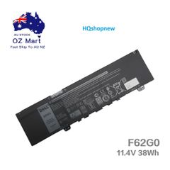 Pin Laptop Dell Inspiron 7373 7370 7380 7386 5370 Chính Hãng F62G0 - Pin Dự Phòng Đen, Bảo Hành 100% - Phụ Kiện Máy Tính Chất Lượng Cao