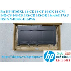 Pin Laptop HP HT03XL 14-CE 14-CF 14-CK 14-CM 14Q-CS 14S-CF 14S-CR 14S-DK 14s-dk0117AU HSTNN-DB8R 41.04Wh Chính Hãng, Bảo Hành 100%