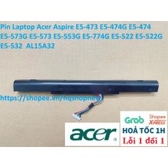 Pin Laptop Acer Aspire AL15A32 cho E5-473, E5-474G, E5-573G, E5-553G - Hàng mới chính hãng, bảo hành 100%