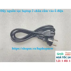 [Dây Xịn] Dây nguồn sạc laptop 2 chân cắm vào ổ điện PHỤ KIỆN LAPTOP