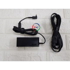 Sạc Laptop Acer Chân Nhỏ 19V 2.37A Hàng Chính Hãng Phù Hợp Với V3-331, V3-371, V3-372 - Phụ Kiện Laptop Đen 45W