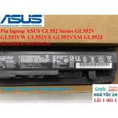 Pin Laptop ASUS GL552 Series A41N1424 - Pin Zin 4 Cell Đen Chính Hãng, Phụ Kiện Laptop Bảo Hành 100%