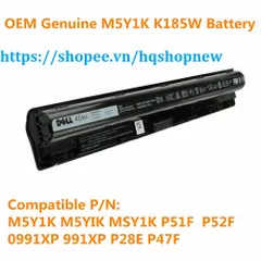 Pin Dell Inspiron 3451 3558 3458 3558 3551 5551 5555 5558 5758 15-5000 5559 3559 3459 5459 5458 3567 M5Y1K ZIN PHỤ KIỆN
