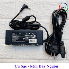 Sạc Laptop Dell Vostro 5460 5470 5480 5560 Chân Nhỏ 19.5V 4.62A - Hàng Chính Hãng, Bảo Hành 12 Tháng