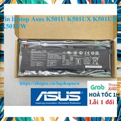 Pin Laptop Asus K501U K501UX K501UB K501UW - Pin Chính Hãng Đen 48w, Bảo Hành 100% - Phụ Kiện Thiết Bị Số Chính Hãng
