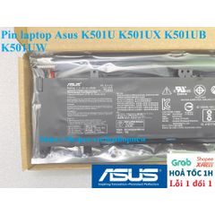 Pin Laptop Asus K501U K501UX K501UB K501UW - Pin Chính Hãng Đen 48w, Bảo Hành 100% - Phụ Kiện Thiết Bị Số Chính Hãng