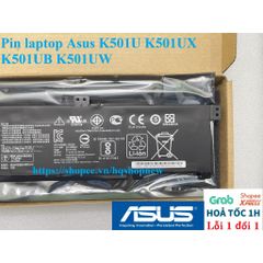 Pin Laptop Asus K501U K501UX K501UB K501UW - Pin Chính Hãng Đen 48w, Bảo Hành 100% - Phụ Kiện Thiết Bị Số Chính Hãng