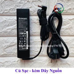 [Sạc ZIN] Sạc Laptop LENOVO 20V - 4.5A / 19V - 4.74A (90W) chân To Φ5.5*2.5mm cho G580 G560 G570 G550 Z560 Z565 Z570 PHỤ