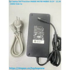 [Sạc zin] Sạc laptop Dell Precision M6600 M6700 M6800 19.5V - 12.3A - 240W Chân to PHỤ KIỆN LAPTOP