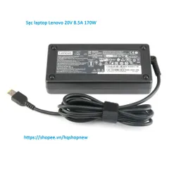 [Sạc zin] Sạc laptop Lenovo 20V 8.5A 170W Y530 - 15ICH P71 W540 W541 Y540 - 15IRH chân vuông slim PHỤ KIỆN LAPTOP