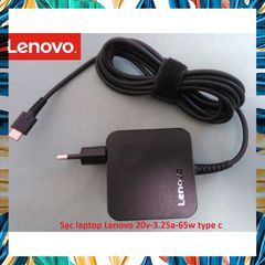 Sạc Laptop Lenovo 20V-3.25A 65W Type C Chính Hãng - An Toàn và Tiết Kiệm Điện năng - Phụ Kiện Laptop Đen